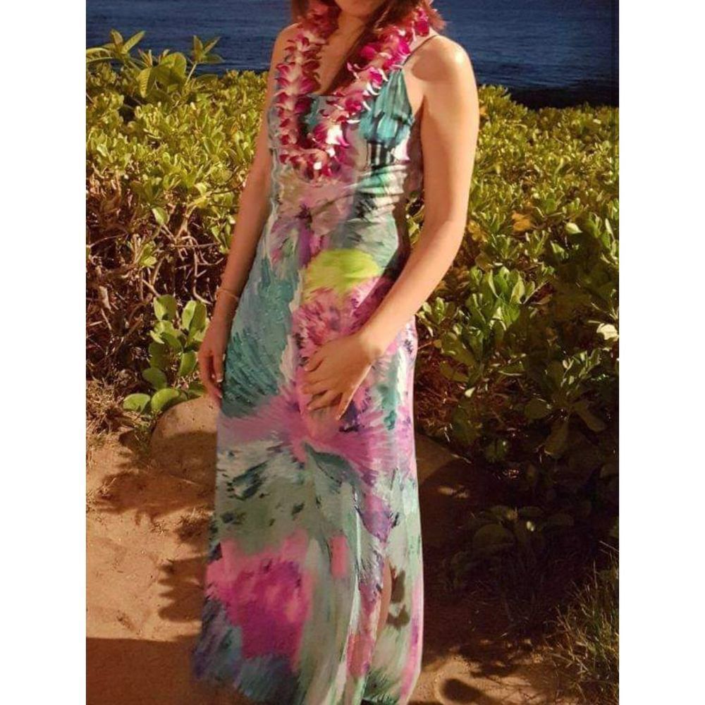 Pre loved foley backless summer dress